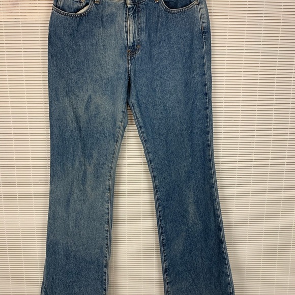Calvin Klein vintage wash woman’s jeans high rise boot cut medium wash size 11 - Picture 2 of 9